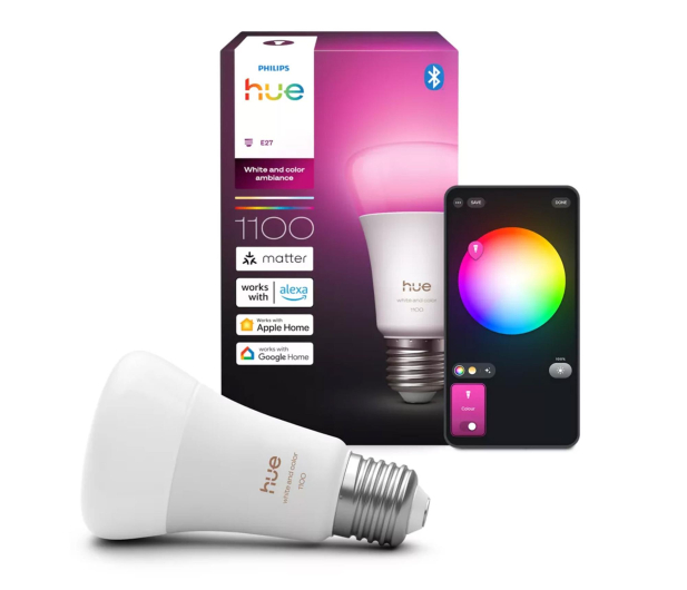 Philips Hue Inteligentna żarówka White Color Ambiance A60 E27 - 1100lm - 1490237 - zdjęcie 3